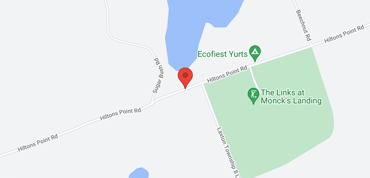 map of 485 HILTON'S POINT ROAD N
